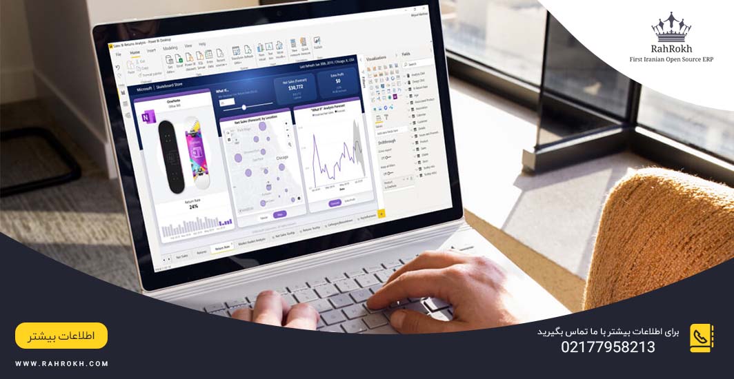 طراحی داشبوردهای هوش تجاری با PowerBI